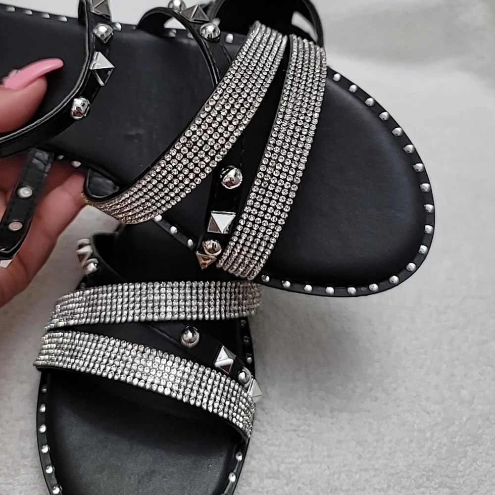 Just In  Gladiator studded sandals - Picture 5 of 8